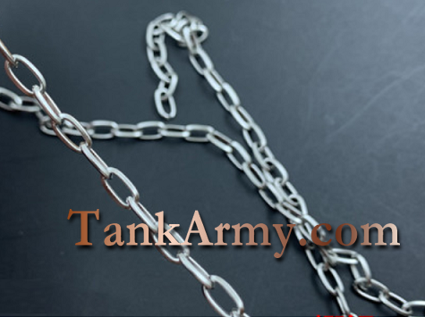Stainless steel chain 4x6.5 mm (1 meter long)